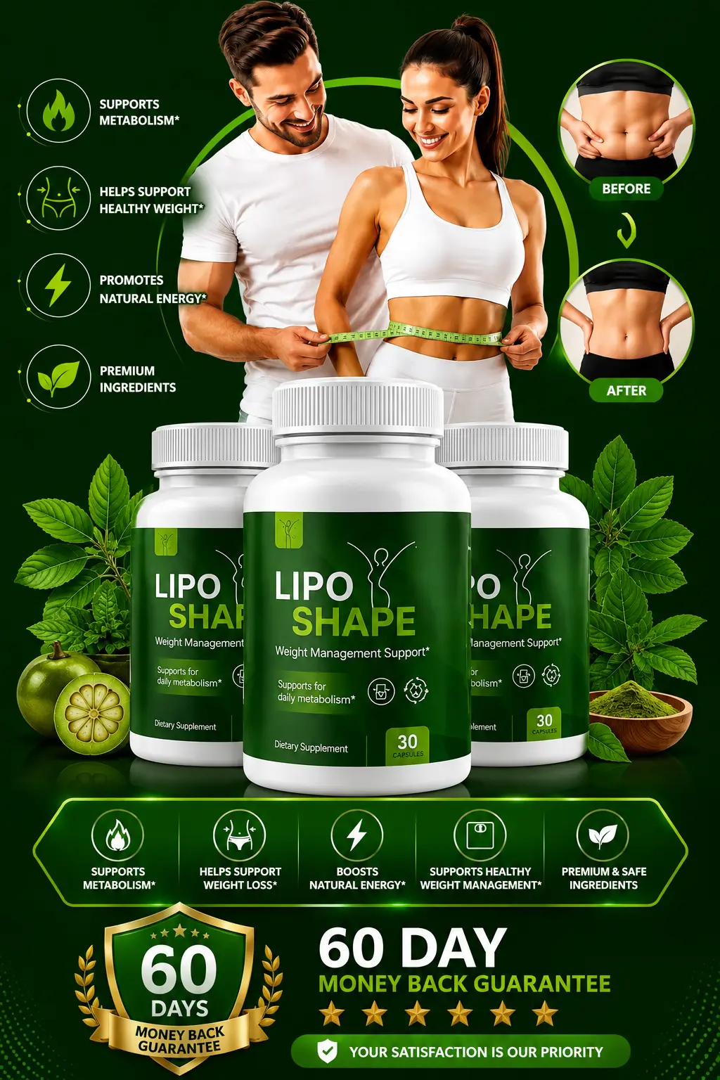 LipoShape Healthy Weight Management Supplement